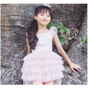Hippo Dress in Blush